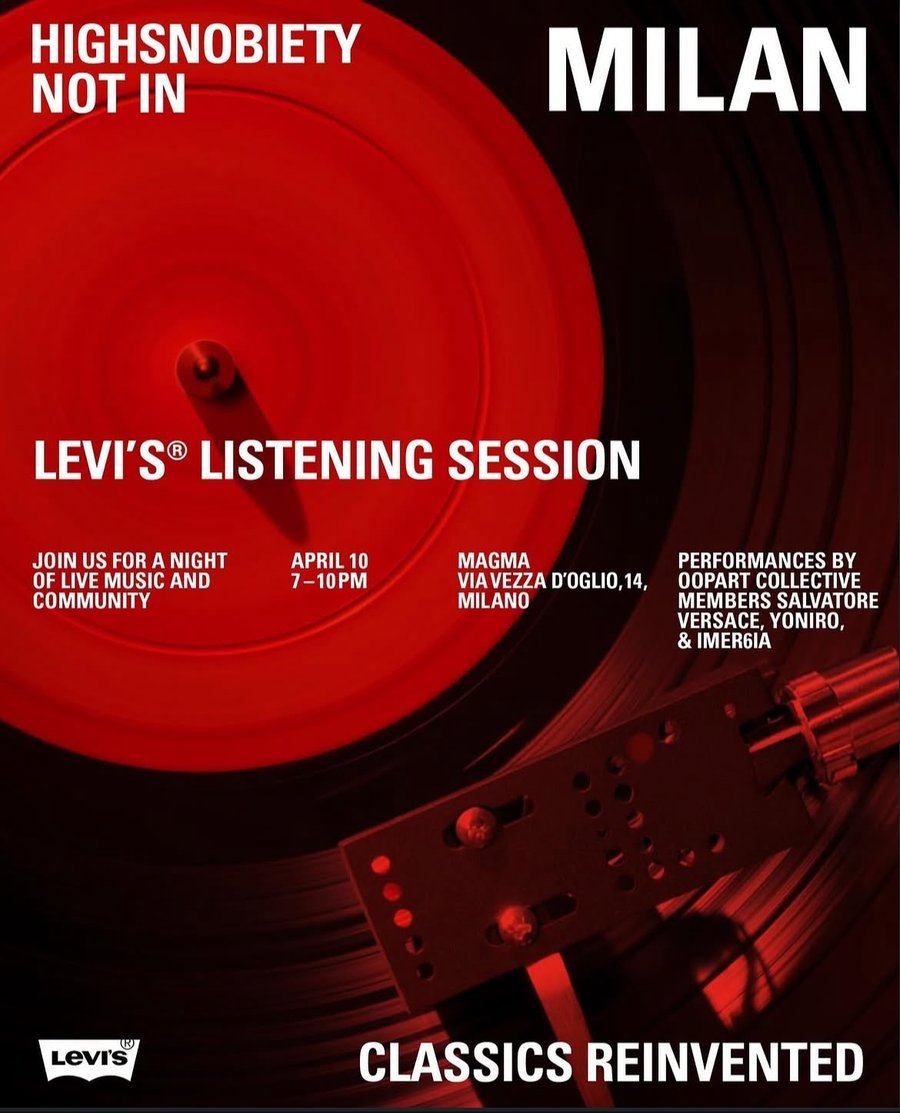 Levi's Listening Session, Milano